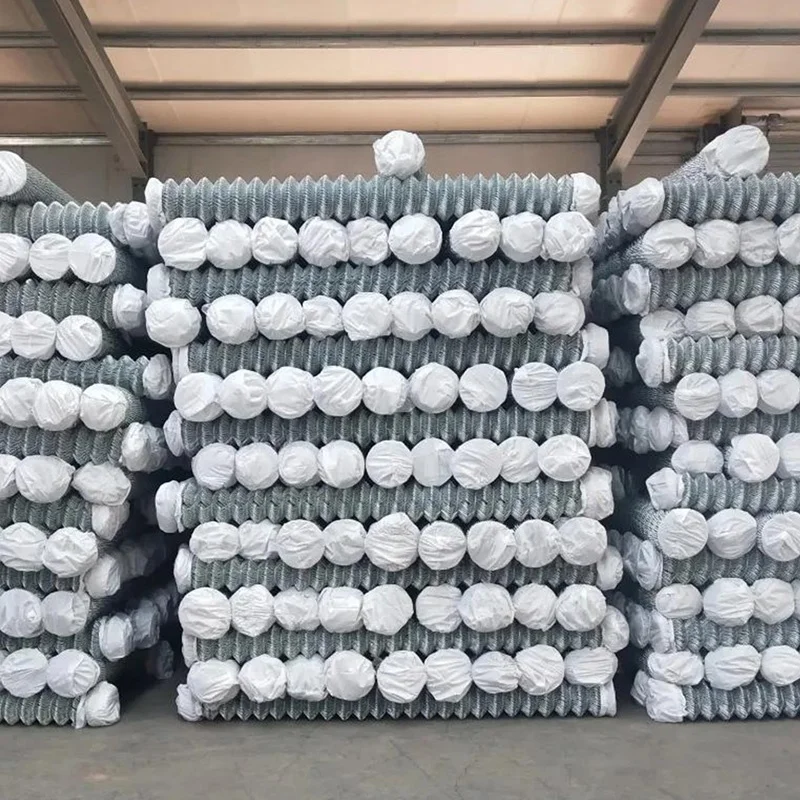 100ft 8ft 8 Foot 6 Foot Galvanized Diamond Fence Cyclone Wire Mesh Pvc Black Vinyl Coated Chain Link Fence Roll 50ft