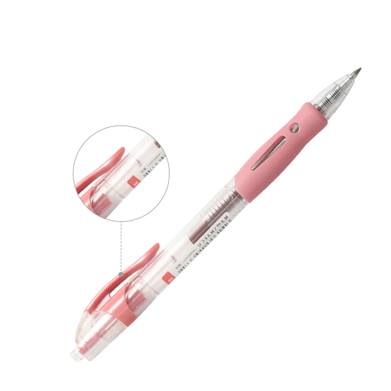 6 Colors/set Novelty 0.5mm Fineliner Pen Fruit Juice Color Gel Pen