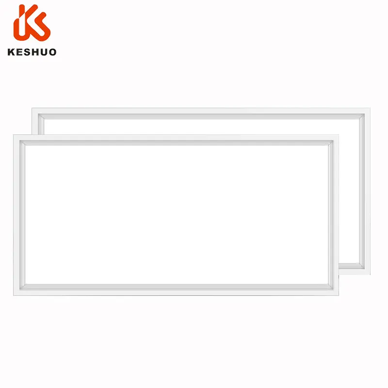 Keshuo Cheap driver with built in 600x600 square rgb motion sensor emergency back lit led panel light 1200x600