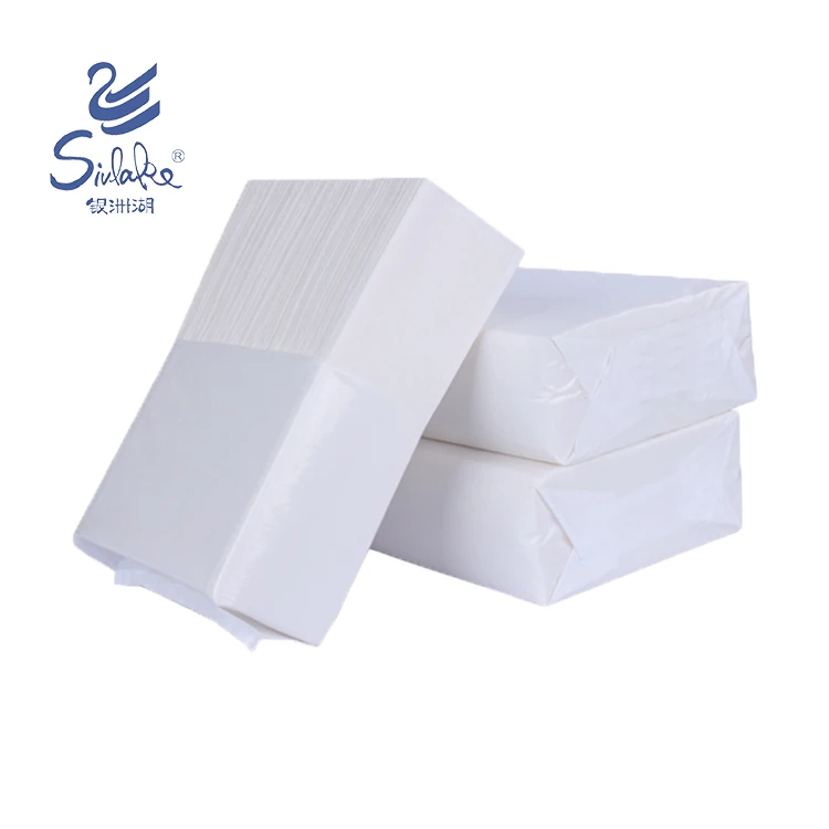
Low price, durable, smooth and soft disposable hand paper, white 1-layer household paper 