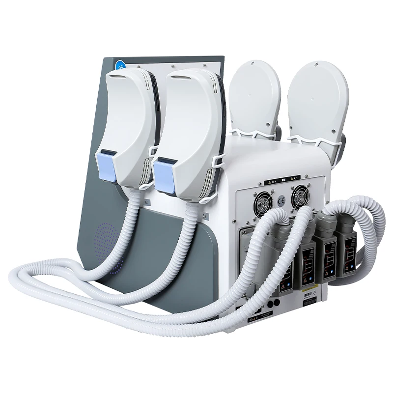 tesla slim beauty fat loss ems shaping sculpting machine slimming ems zero 6500w rf sculpt 4 or 5 handles