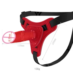 Trending hot sell Dildo For WoSex Toys Male Artificial Penis Huge Cock Realistic Sex Male Silicone Wearable Dildo For Women