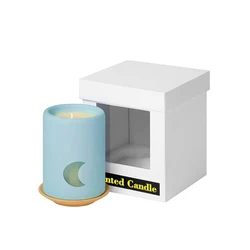 B080H 2 In 1 Manufacturers Luxury Home Decor Mother Gift Set Packaging Color Jar Soy Wax High Quality Match Scented Candle