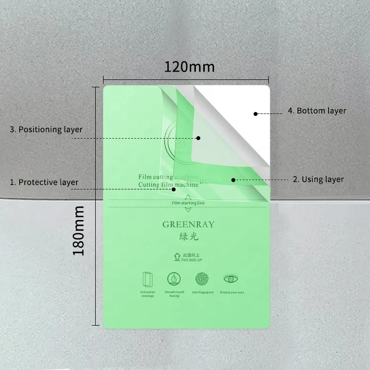 Qianjibian factory price plotter universal tpu film  tpu hydrogel film for cutting machine
