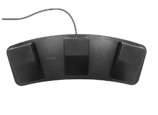 FS23-P контроллер педали USB тройной и трехкнопочный дизайн PCsensor изготовлен из прочного пластика