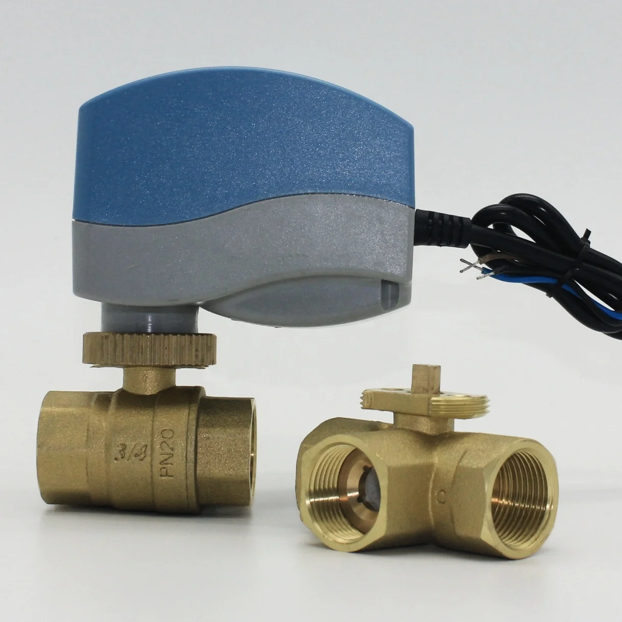 2 way  ball valve with electric actuator