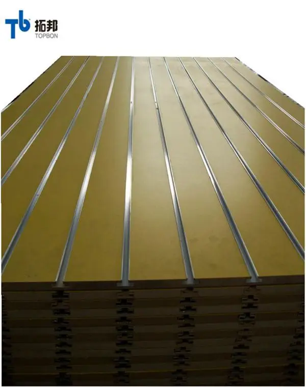 Low price and high quality for mdf slot board topbon
