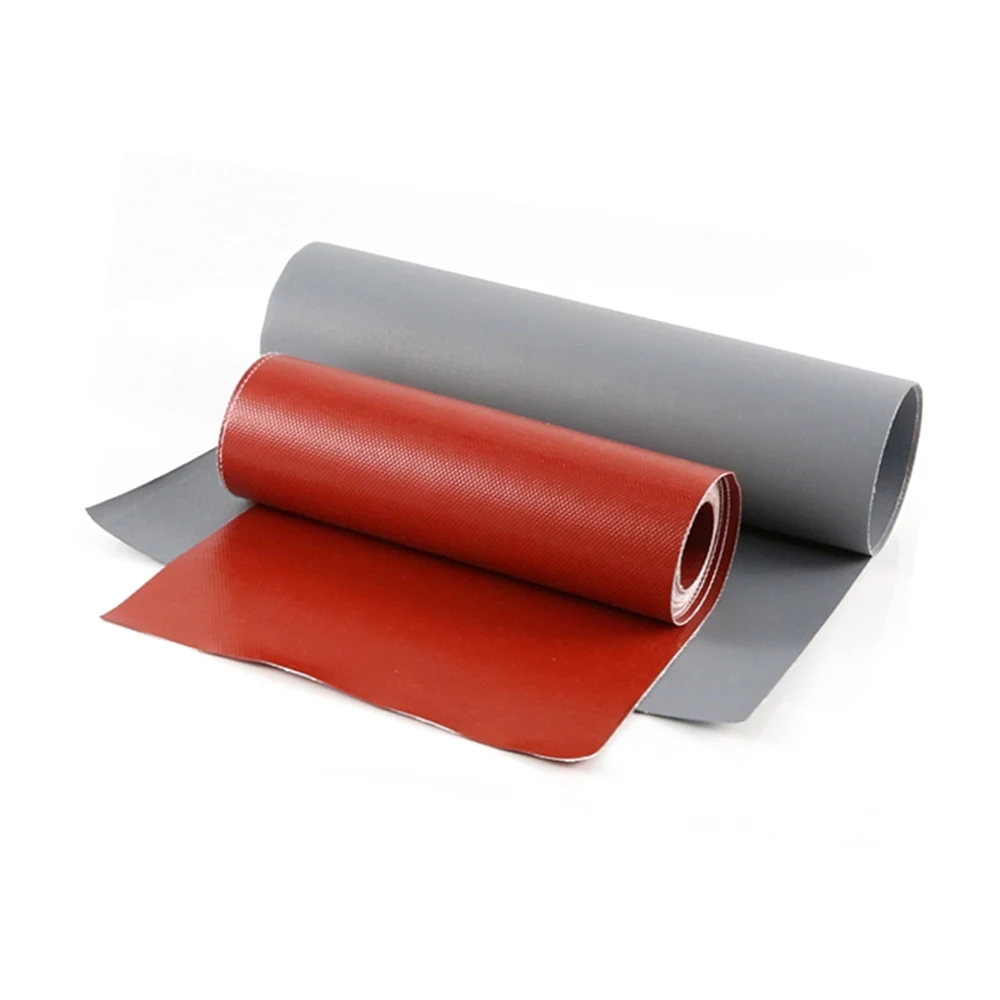 Made in China siliconized fiberglass fabrics High Temperature Fabric Coated Fiber Glass Silicone Cloth