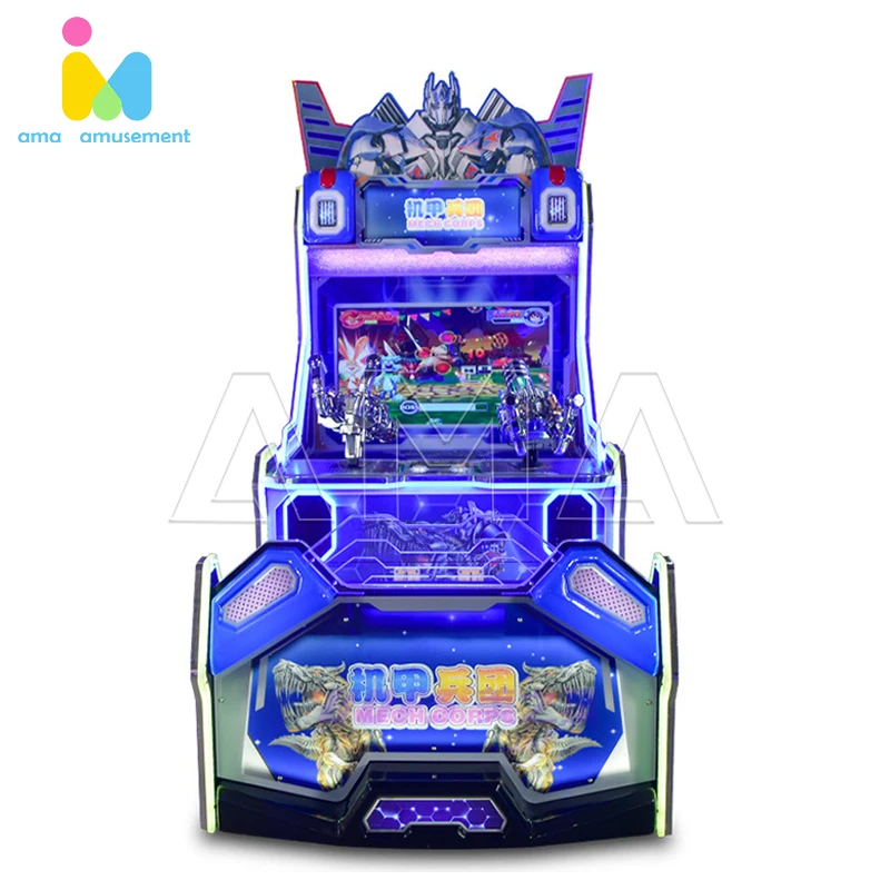 AMA Terminator 2-х игровой симулятор стрельбы Аркадный Игровой Автомат управляемый