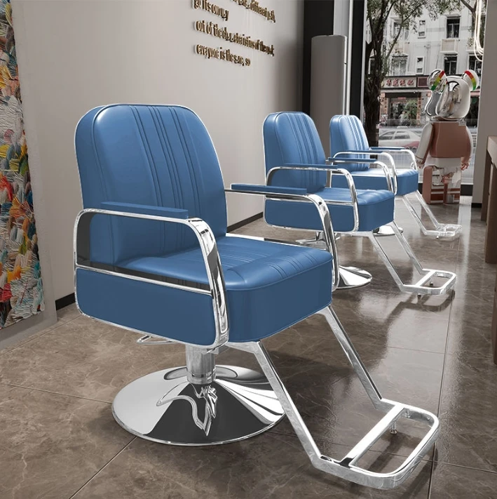 Best Internet Celebrity New Hairdressing Chair Barber Shop Chair Hair Salon Special Lift Rotating Fashion Hair Cutting Seat