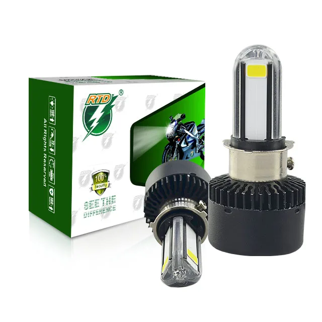 LED motorcycle headlight H4 BA20D S2 P15D with motorcycle headlight high power 40W