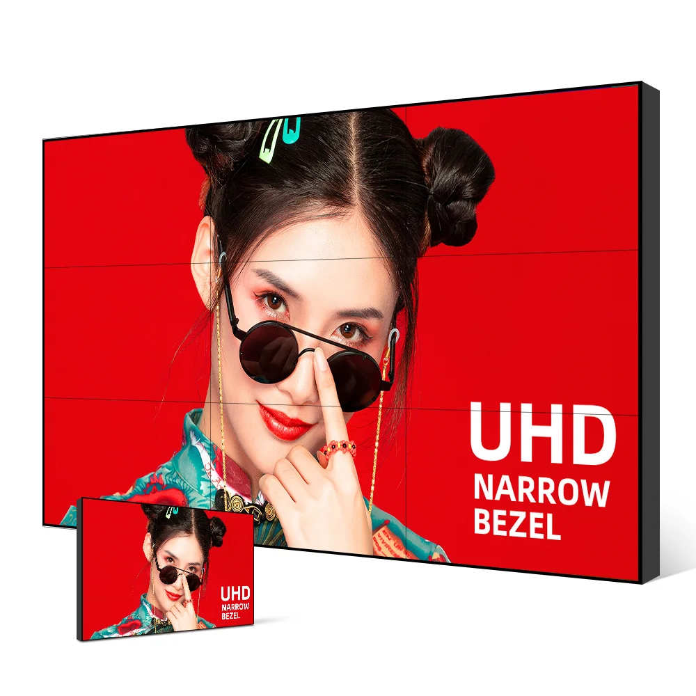 5x5 46 49 55 65 inch ultra narrow samsung lcd video wall