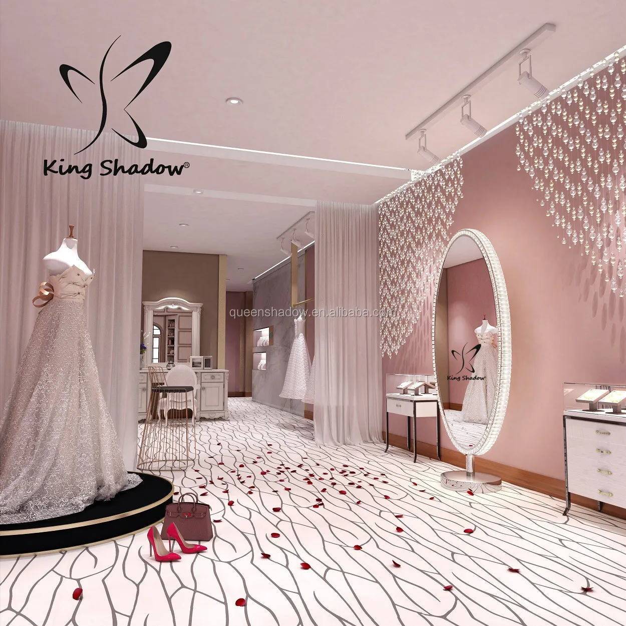 salon hair equipment double sided mirror stationmake up styling stations hair salon mirrors