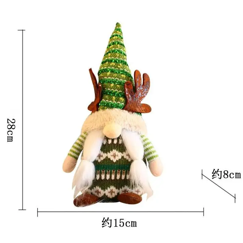 Christmas Faceless Doll Merry Christmas Decorations For Home Christmas Ornaments Xmas Natal New Year Kids Gifts