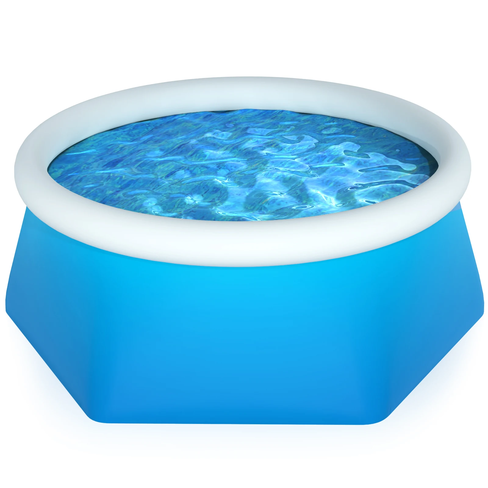 
Halunhi 8FT Summer Large Size PVC family Pool Swimming ground Outdoor for adults kids 