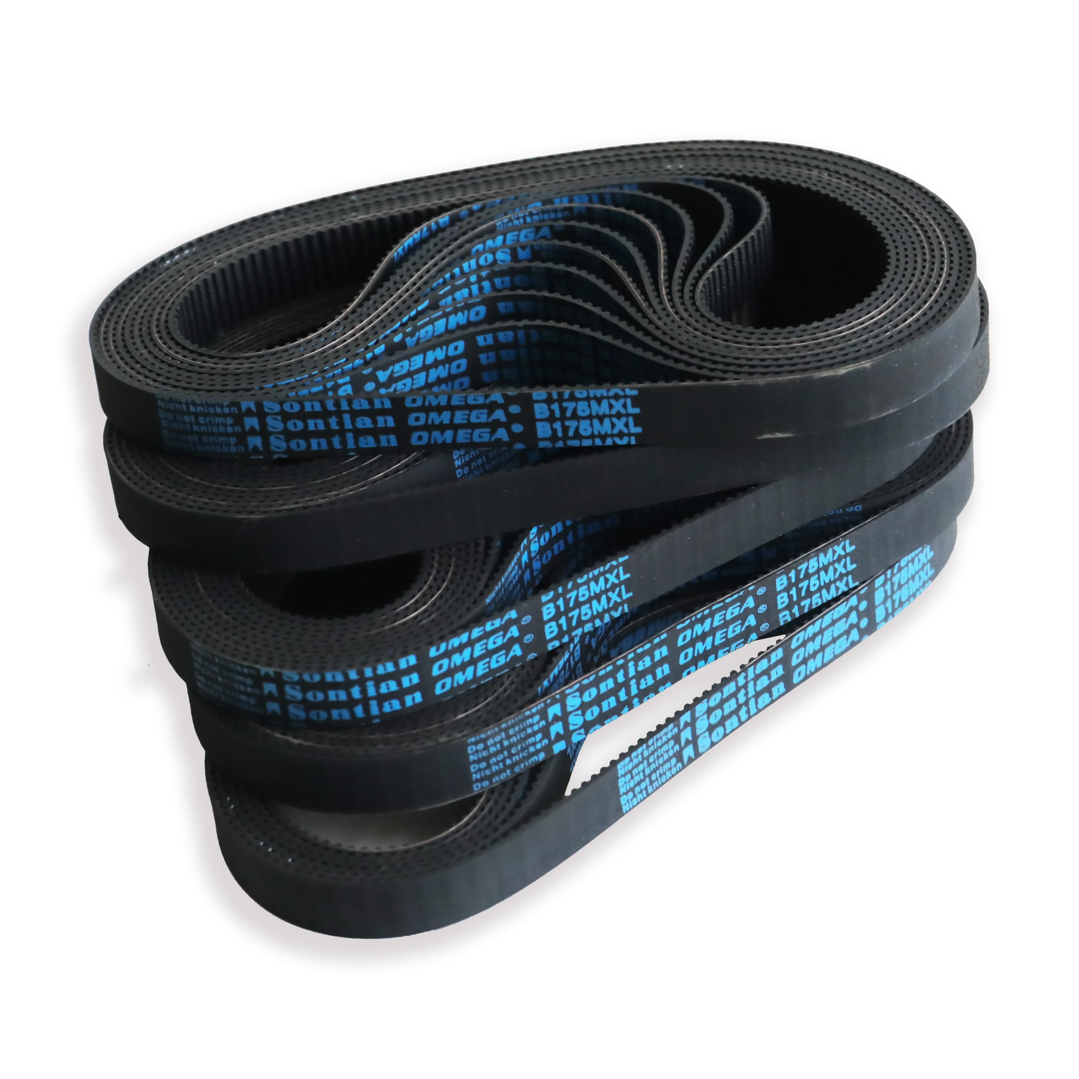 High quality low price rubber timing belt 128MXL(B160MXL)/XL/l/H/XH  240L industrial transmission belt