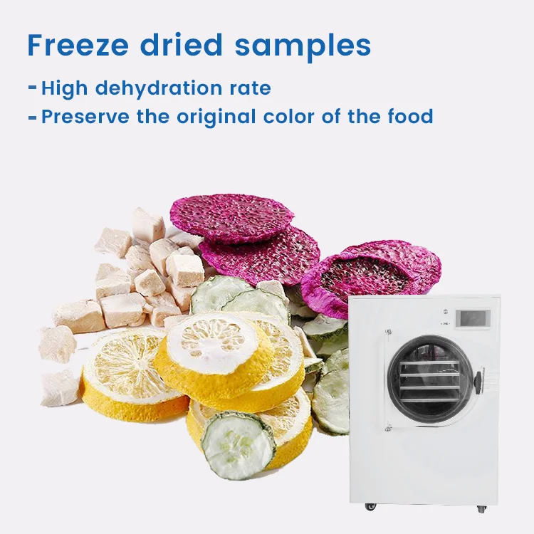 Large capacity industrial vacuum food freeze dryer for fruits vegetables