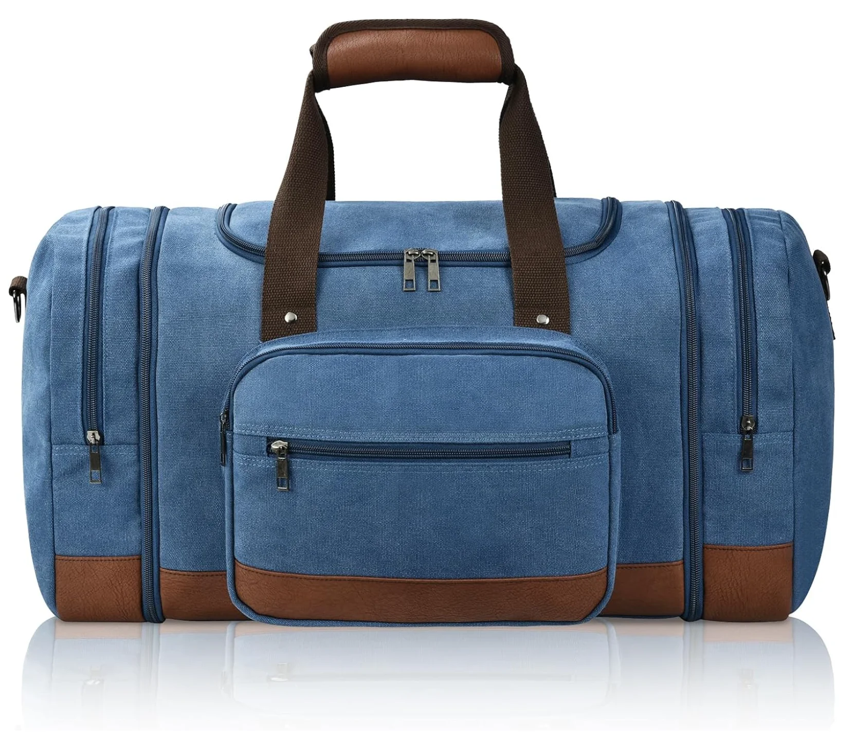 Luxury Weekend Overnight Bag For Men Customizable Canvas Cotton Traveling Duffle Bags For Gym Beach Travel Pool Custom Tote Bag