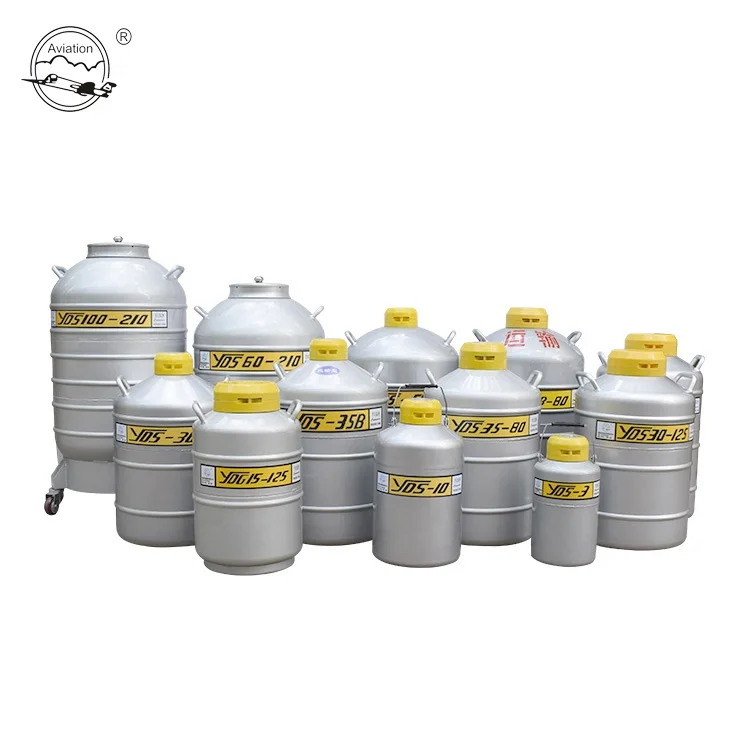 YDS-3 Liquid nitrogen container with flat neck mouth price