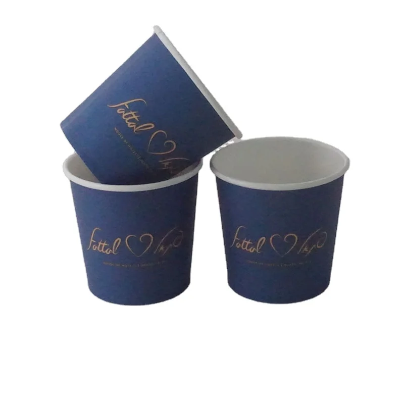 12 ounces disposable paper cup customized logo coffee cup