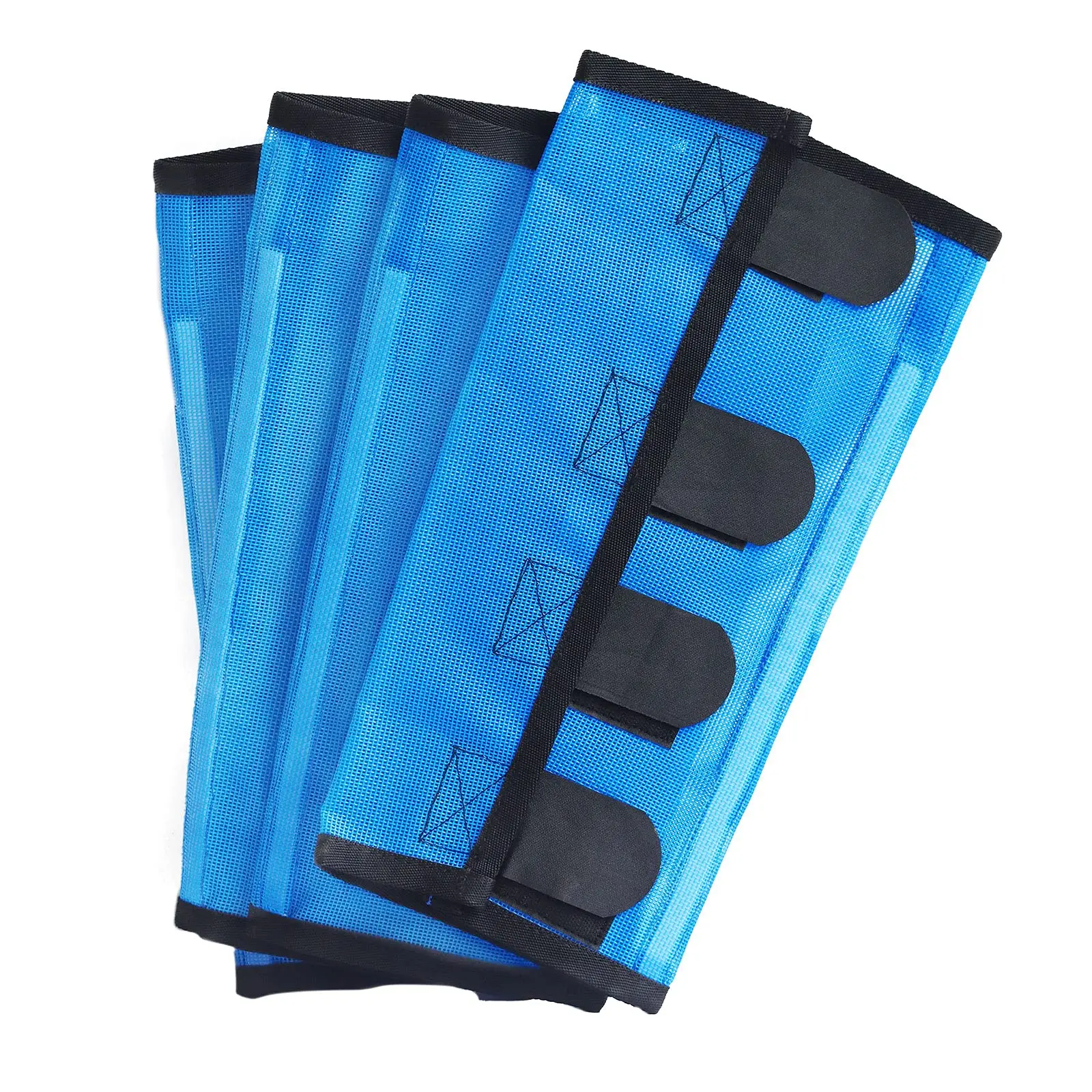 2022 New OEM Durable PVC Prevent Fly Bites Breathable UV Resistant Protection A Set Of two Horse Leg Guards Mesh Horse Leggins