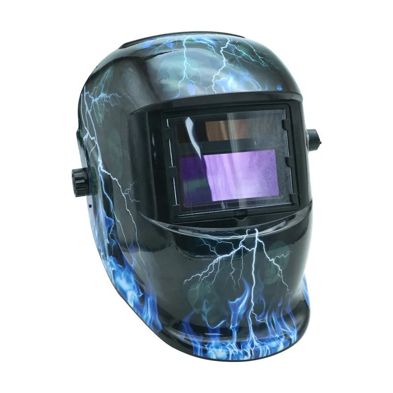 DAIERTA custom welding helmet heat resistant large view welding helmet with lights