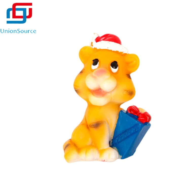 
Animal Tiger Shape Figurine Christmas Pop Statues Nordic Home Decorations Accessories 