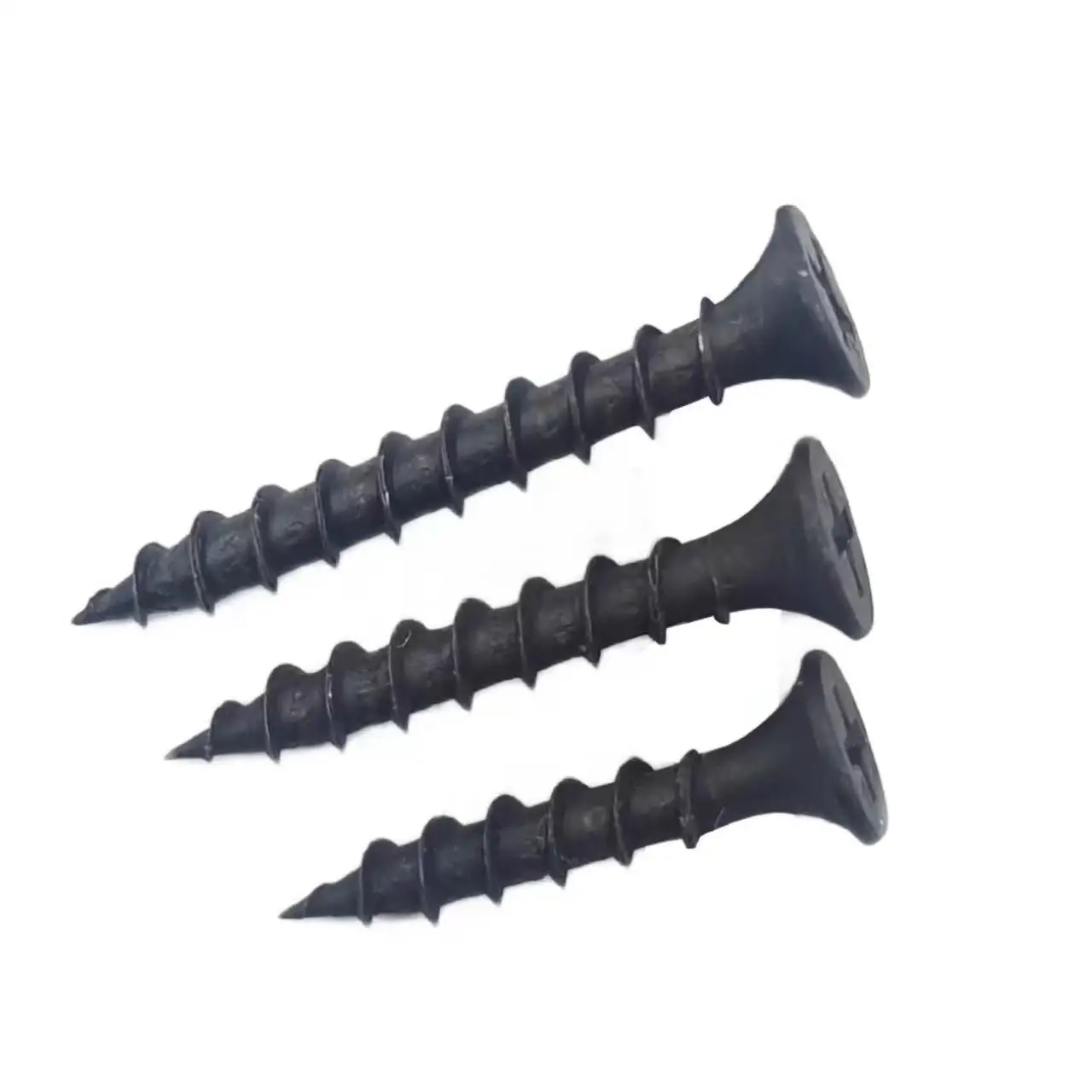 C1022 оптовая продажа phillips Винты Из Гипсокартона с грубой резьбой черные фосфатированные гипсокартонные винты