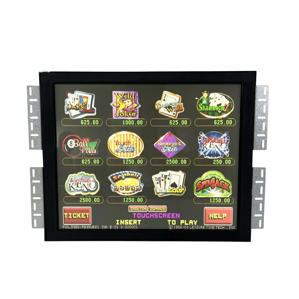 19 дюймов инфракрасный OPG 595 навык fire link сенсорный экран дисплей плата Кено игровой автомат 4k монитор