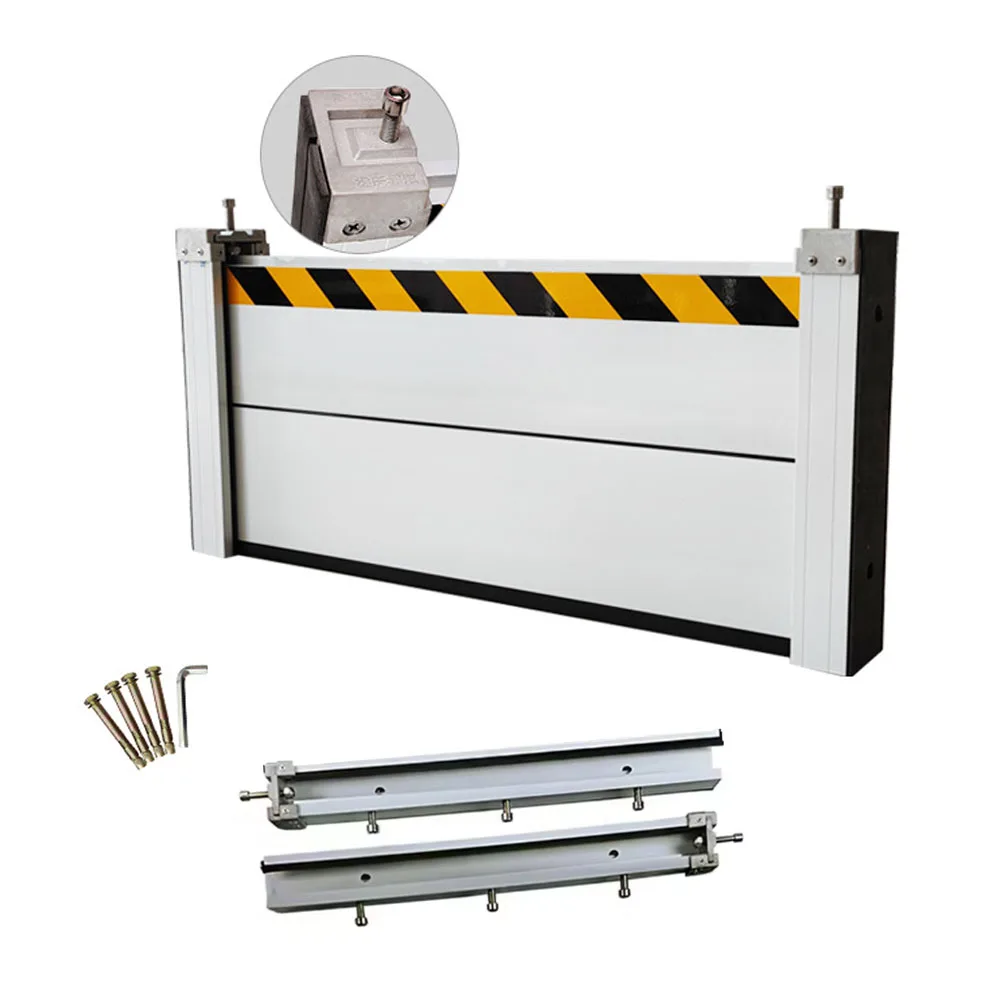 New Design Custom Size flood barrier Quick Dam Shield Water barrier Flooded Baffle Movable Metal Flood Boxwall