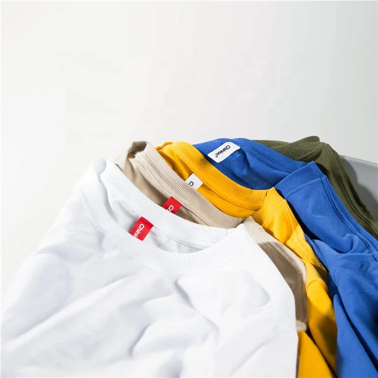 
custom tee shirts printing wholesale short sleeve cotton t shirts 