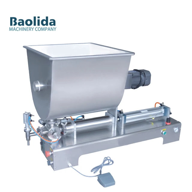 G1WGDB100-5000 Horizontal perfume honey cosmetic cream filling machine