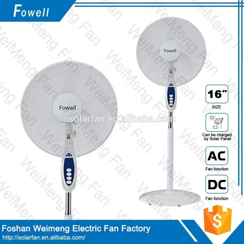 Бытовая техника портативный 12 В постоянного тока стоячий вентилятор механических 15 подставок на солнечных батареях/электрических/перезаряжаемых 3 уровня