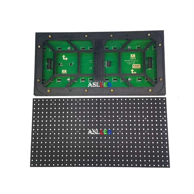 P10 светодиодный модуль 320x160 мм 2 сканируемый высокопроизводительный вывески уличный дисплей