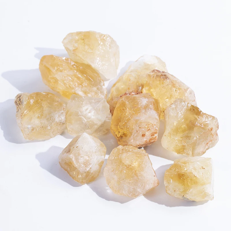 
Wholesale Natural Rough Brazilian Citrine Raw Gemstone for crystals healing stones 