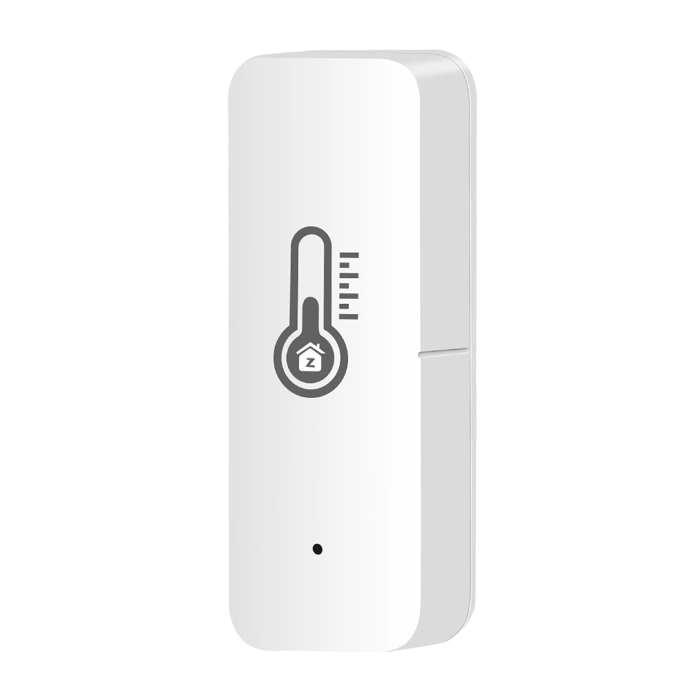 Датчик температуры и влажности SMATRUL Tuya zigbee, комнатный гигрометр, термометр, детектор с голосовым оповещением, Alexa Google Home