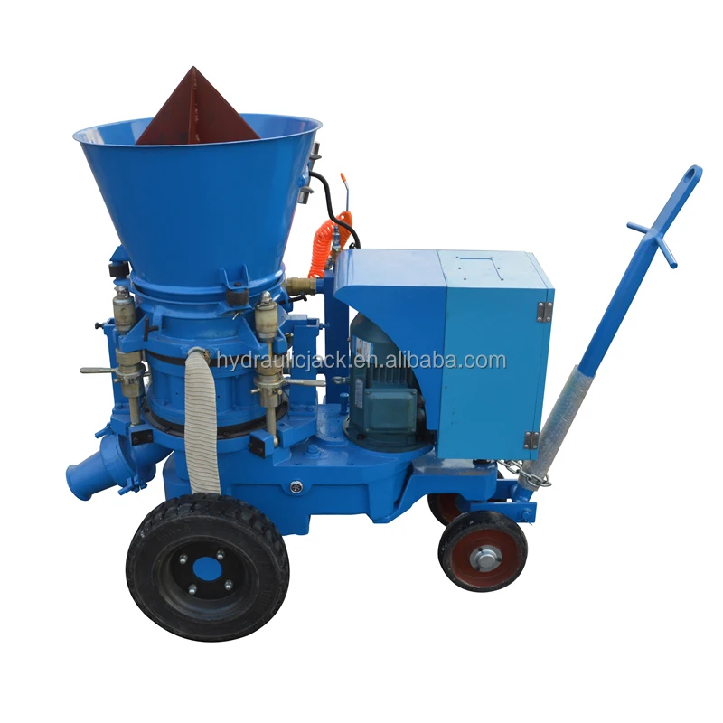 Tunnel Refractory Rail Wheel Anti-Explosion Gunite Shotcrete Machinery Concrete Pump Spray Shotcrete Machine for Mining