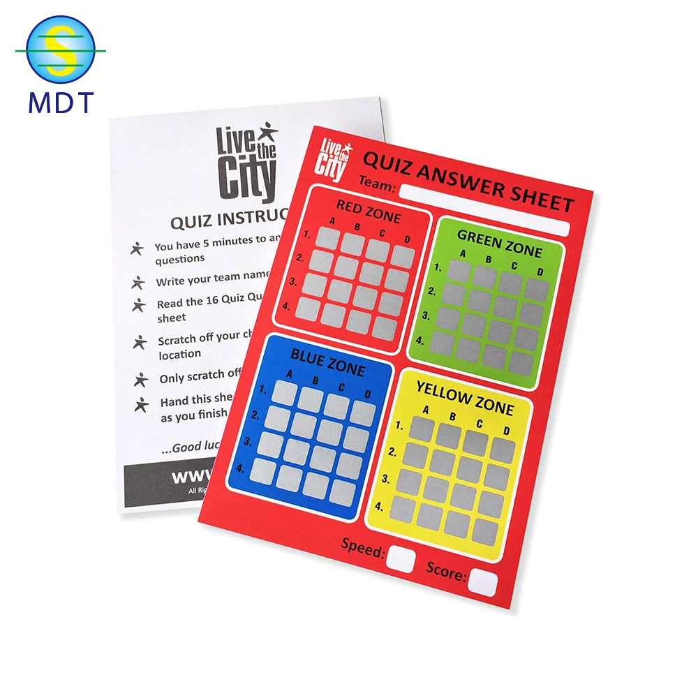 
OMDT factory price plastic pvc scratch cards pvc card promotion 
