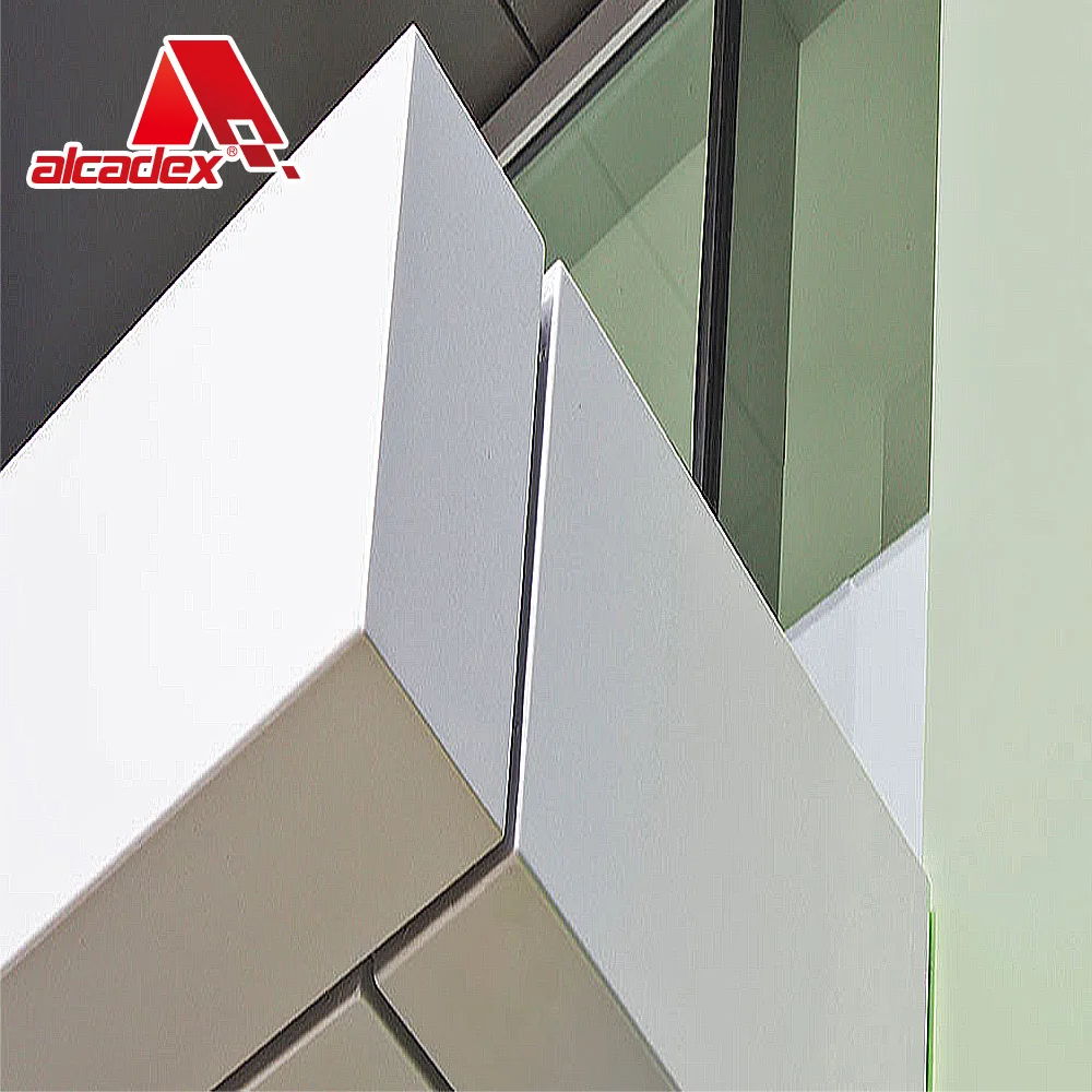 EN13501 Fireproof Non combustible A2  4mm Aluminium fabrication sheet composite panel with PVDF coating for 15-20 years warranty