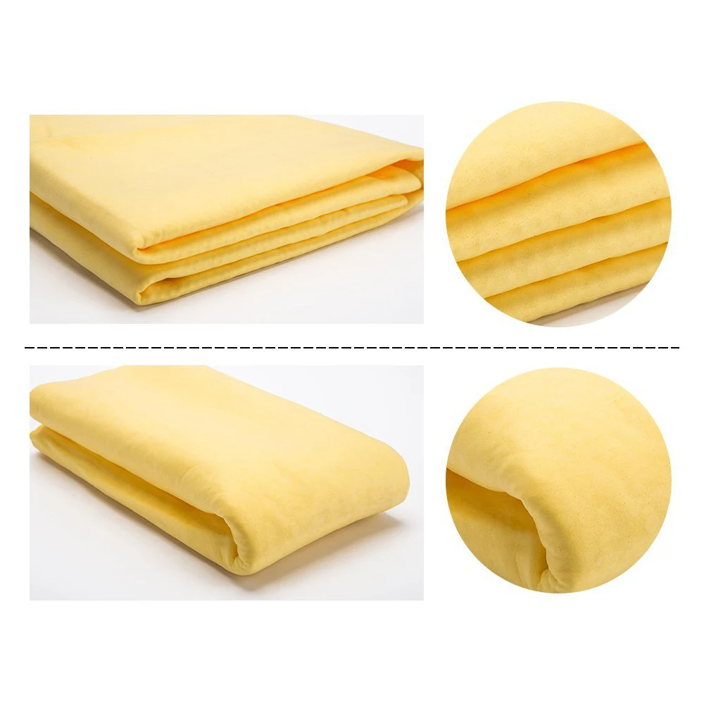 Chamois Clean Super Absorbent Shammy Cleaning Cloth Cycling Pva Towel Car Wash Towel