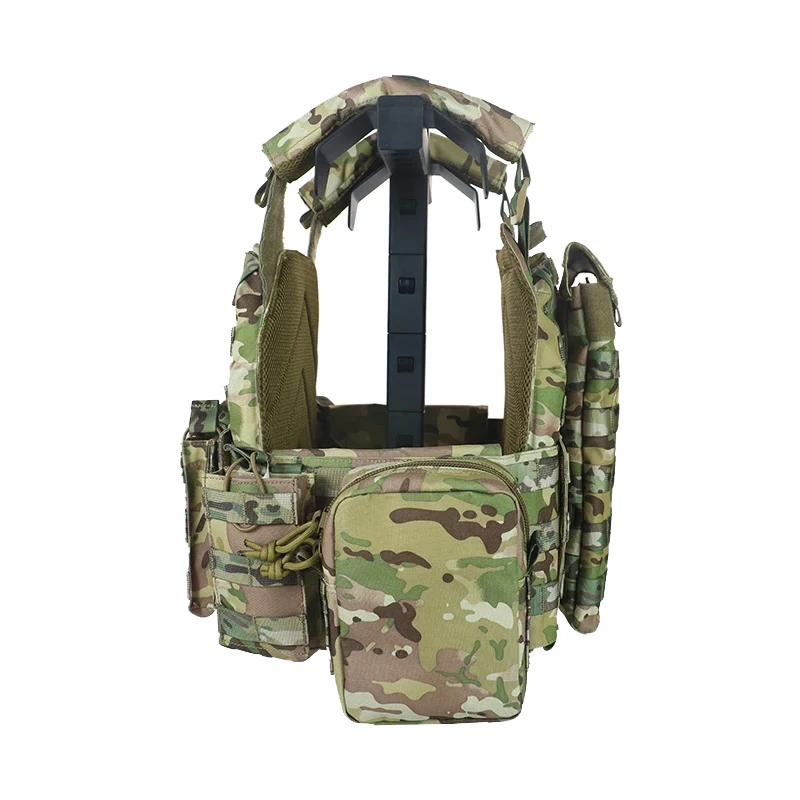 Protect U Wholesale Green/Camouflage Camouflage Tactical Outdoor CS Training Vest