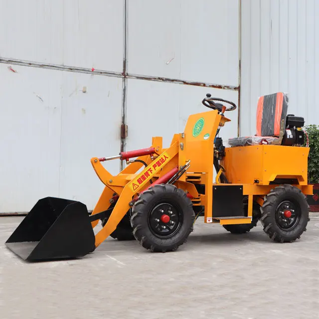 Cheap Small electric mini front end compact battery wheel loader electric loader for sale