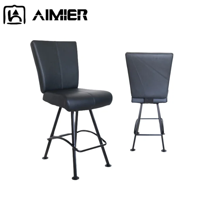 Custom Contemporary Casino Gaming Chair Casino Gambling Chair Genuine Leather Poker Chair