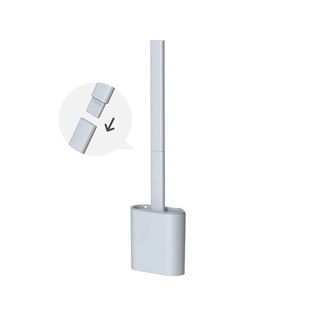 Good Quality Toilet Bowl Accessories Cleaning Brush wall mounted Luxury toilet brush with Brush holder