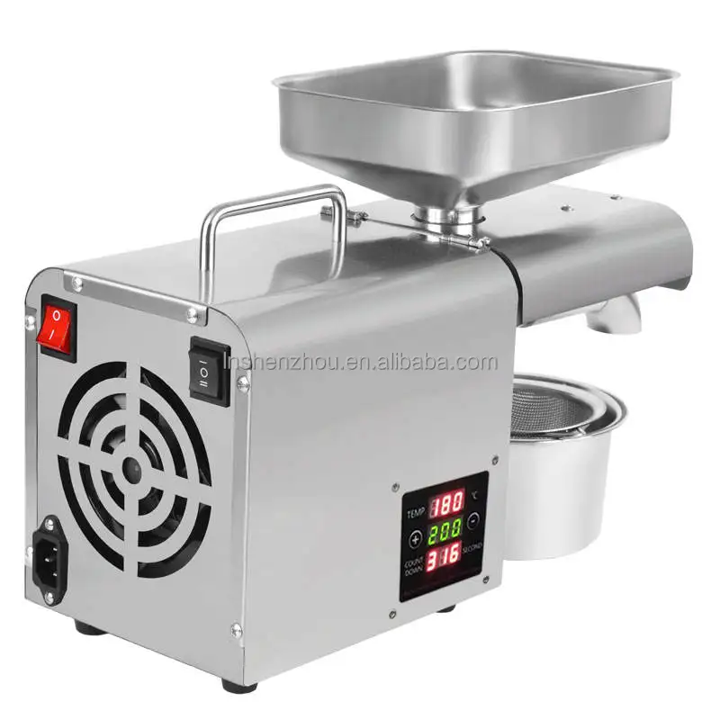 Household oil press machine Professional sacha inchi Oil Extraction Sesame Seeds Oil Press Machine Japan