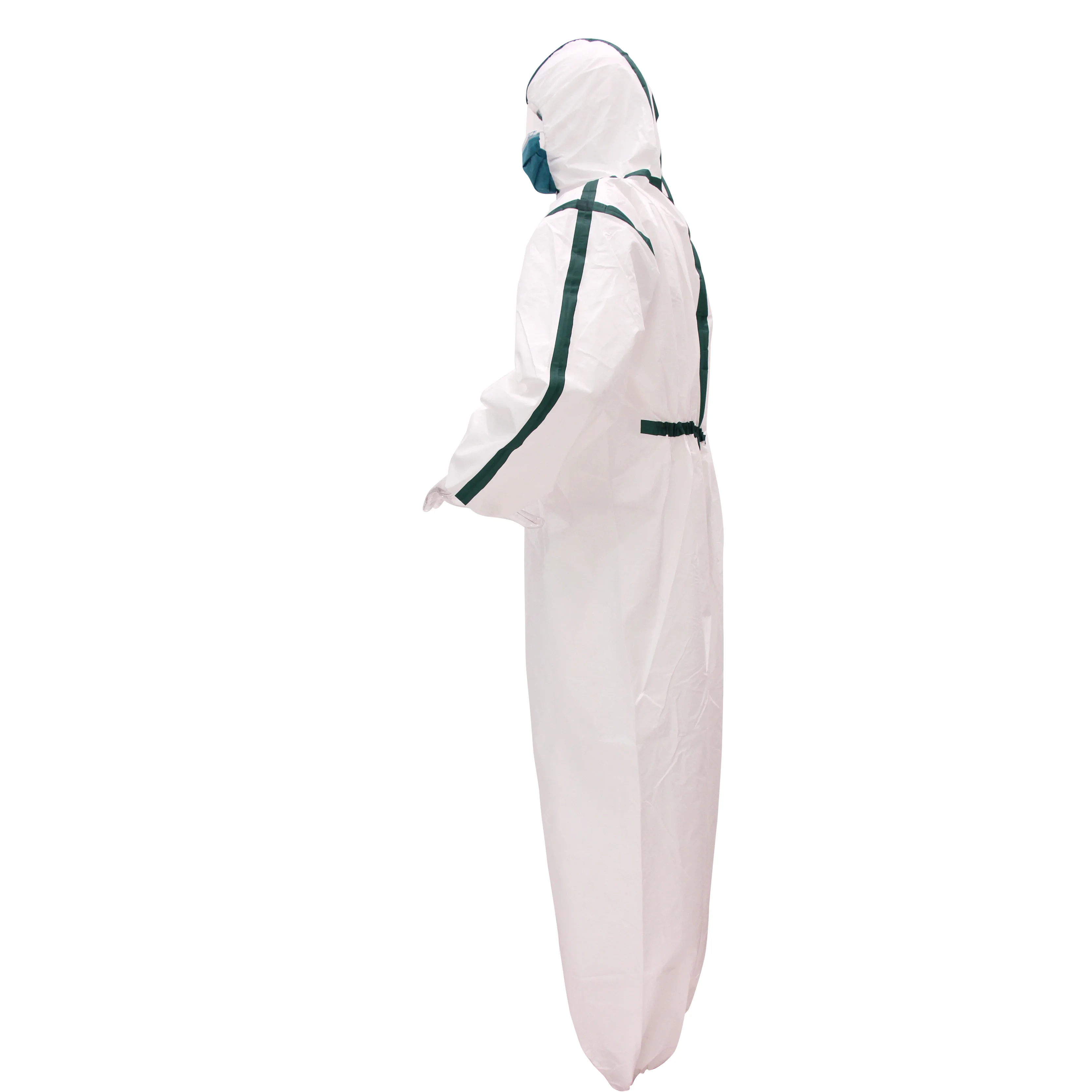 Durable disposable PPE coverall Protective Clothing for hospital with CE