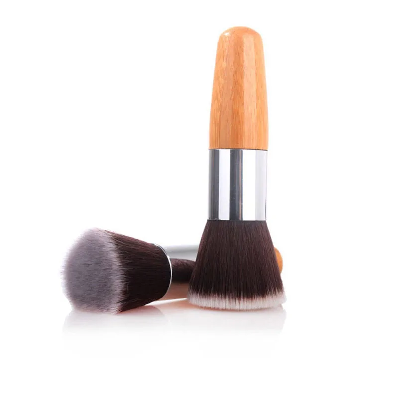 2024 private label bamboo mini kabuki makeup brush wholesale