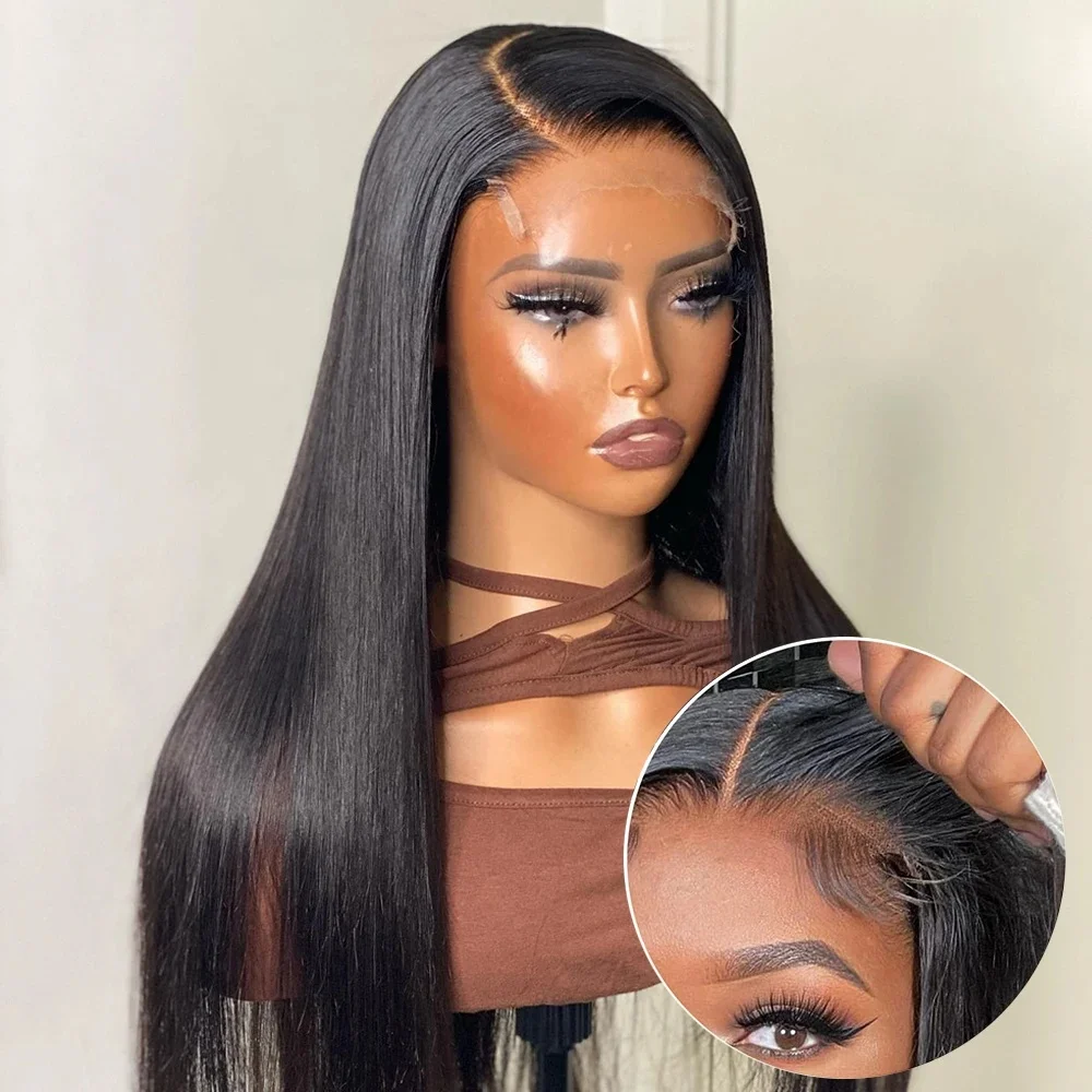 13x4 Transparent Swiss Hd Lace Frontal Wig 13x6 100% Raw Vietnamese Human Hair Wig 5x5 Glueless Lace Front Wigs for Black Women