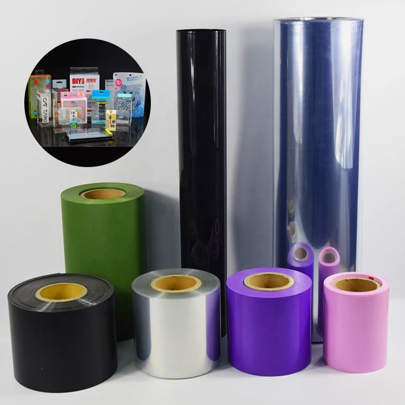 Thin clear Pvc Film PVC Transparent Sheet Roll Clear Rigid Plastic