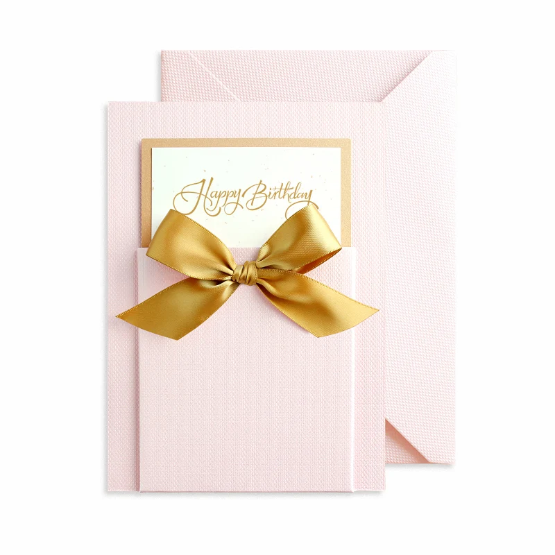 Royal Custom Logo Luxury 3d fold letterpress Wedding Texture invitation thank you business card post card